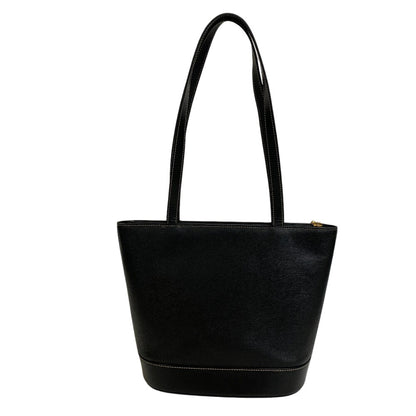 BURBERRY Tote Bag Leather, Canvas black Nova Check