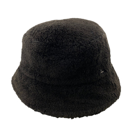 CHANEL hat cotton black COCO Mark S
