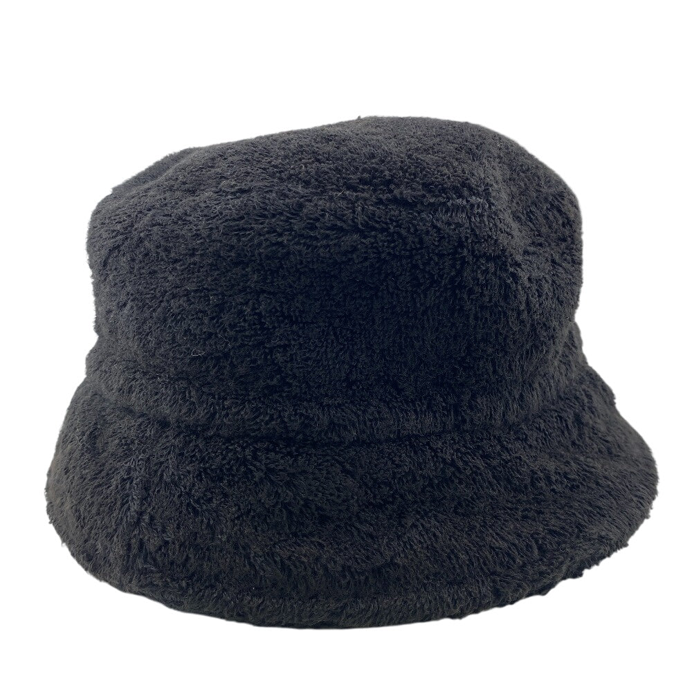 CHANEL hat cotton black COCO Mark S