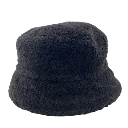 CHANEL hat cotton black COCO Mark S