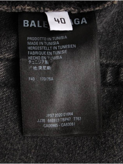 Luxury Balenciaga Trending 2025 denim skirt 66