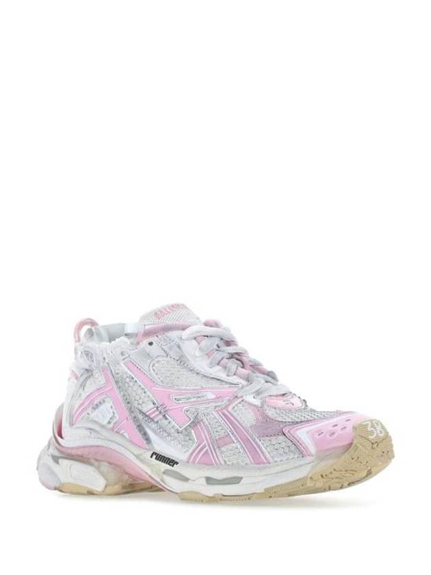 Luxury Balenciaga Trending 2025 Runner Low Top Sneakers White Pink