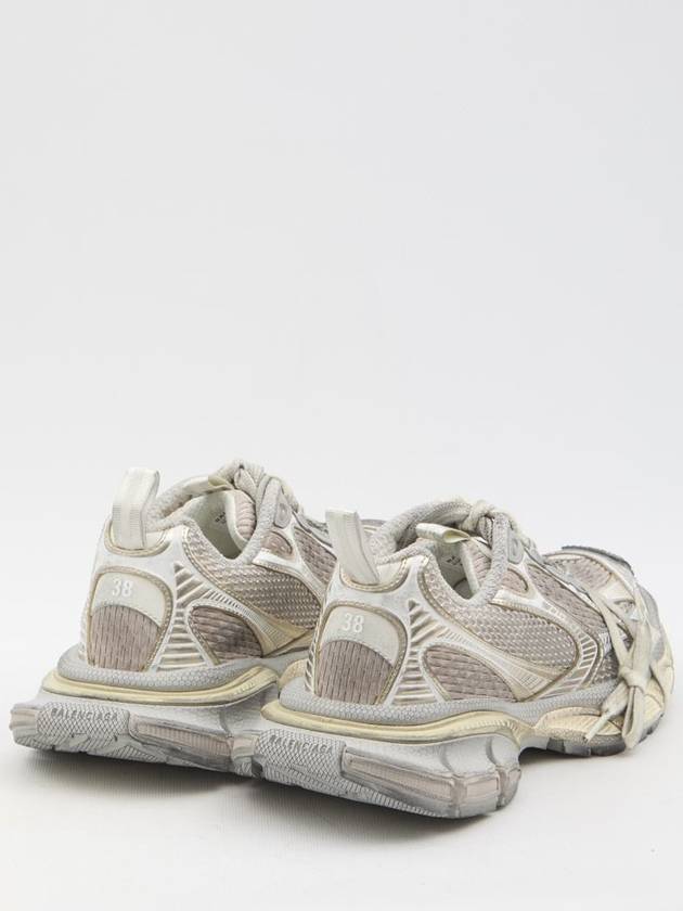 Luxury Balenciaga Trending 2025 3XL Mesh Panel Low Top Sneakers Grey