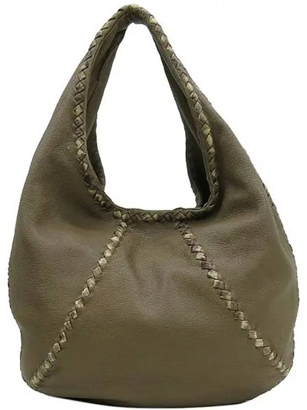Luxury Bottega Veneta 217741 Brown color hobo shoulder bag