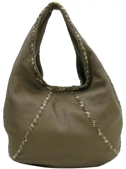 Luxury Bottega Veneta 217741 Brown color hobo shoulder bag