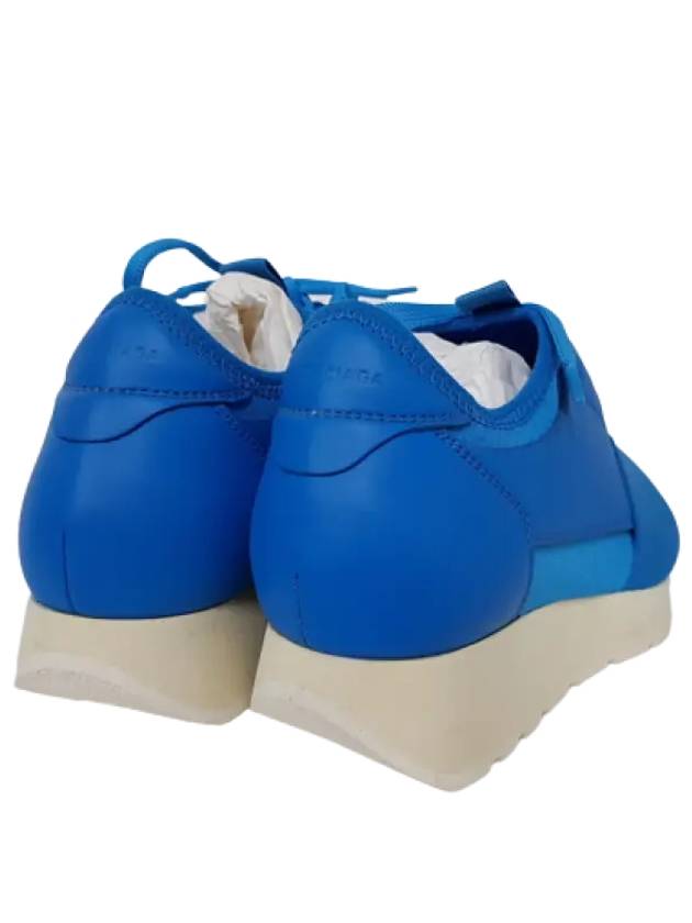Luxury Balenciaga Trending 2025 Race Low Top Sneakers Blue