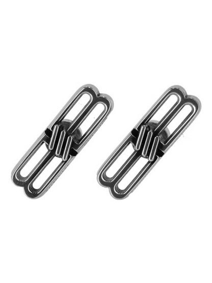 Luxury Balenciaga Trending 2025 WoMen's BB Icon Earrings Silver