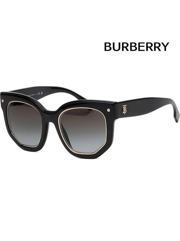Luxury Burberry Eyewear Primrose Sunglasses Black