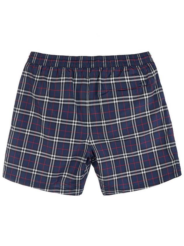 Luxury Burberry Check Swim Shorts Navy