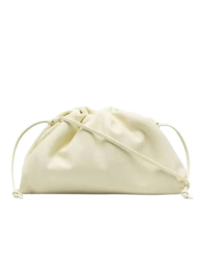 Luxury Bottega Veneta Mini Pouch Clutch Bag Zest Washed