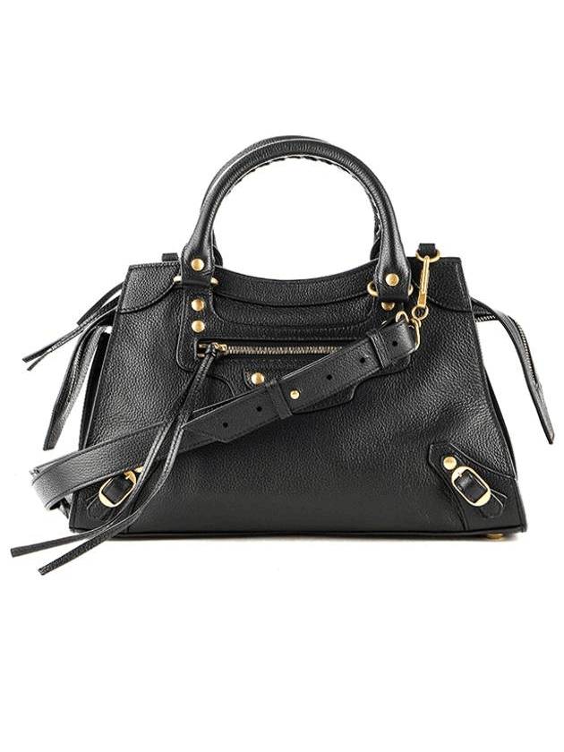 Luxury Balenciaga Trending 2025 Neo Classic Small Shoulder Bag Black