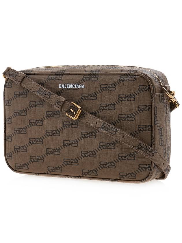 Luxury Balenciaga Trending 2025 Monogram Logo Camera Cross Bag Beige