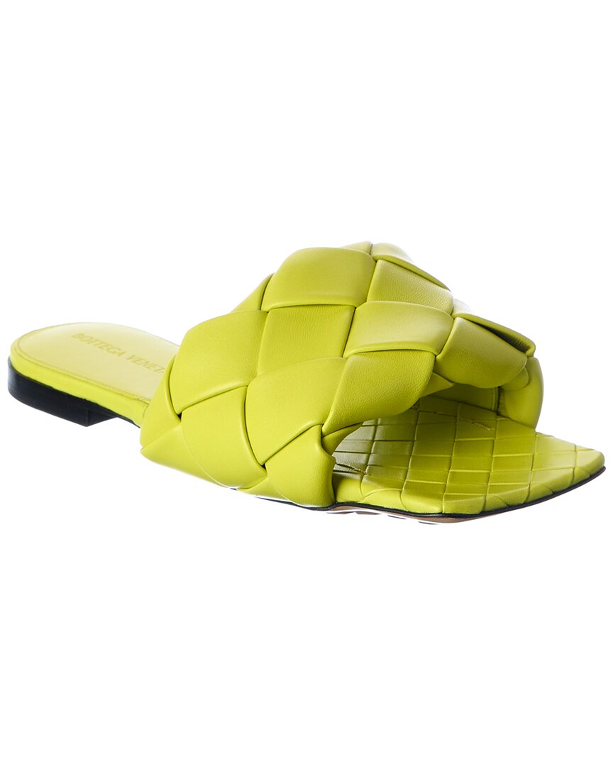 Luxury Bottega Veneta The Lido Intrecciato Leather Sandal