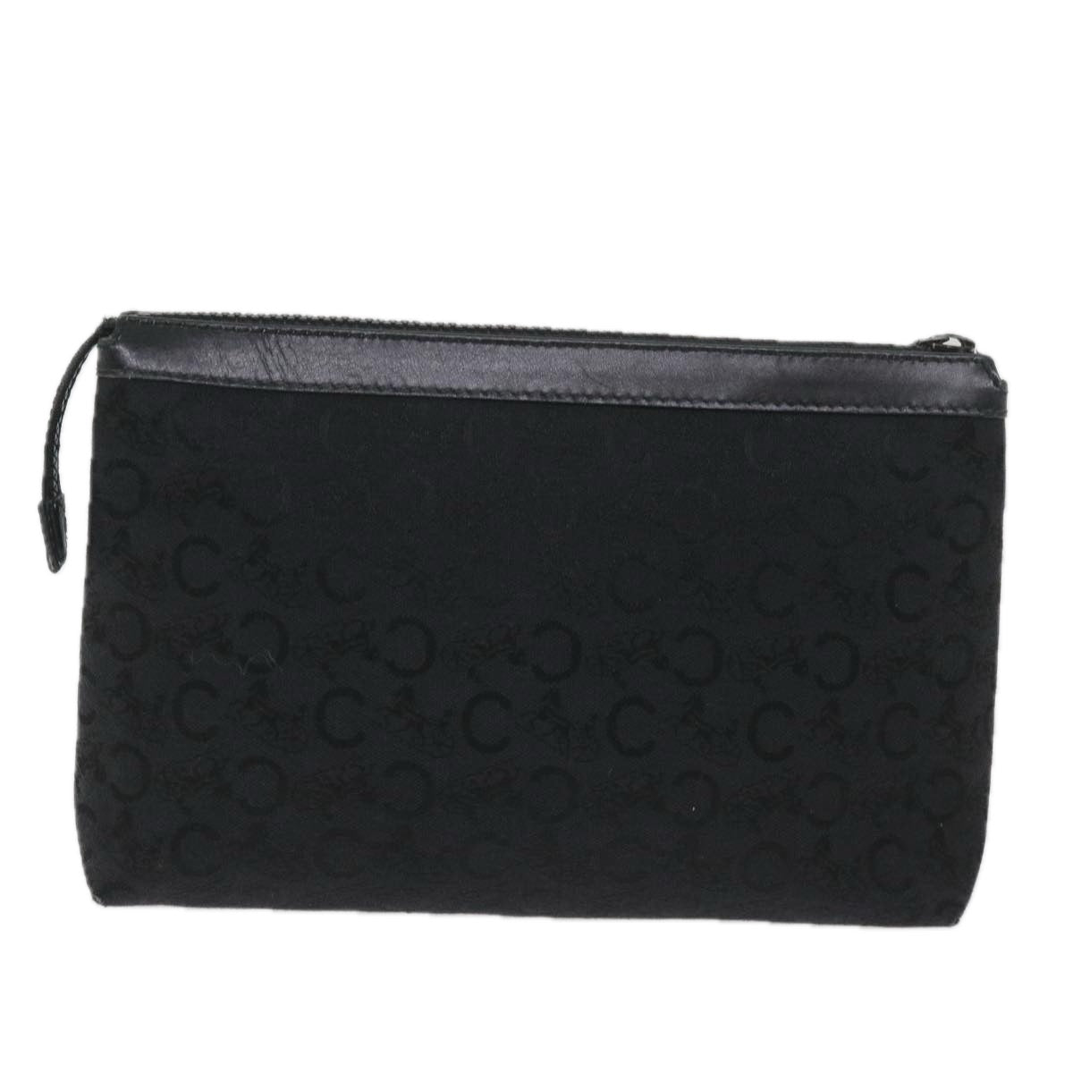 Luxury CELINE C Macadam Canvas Pouch Black  ac2399