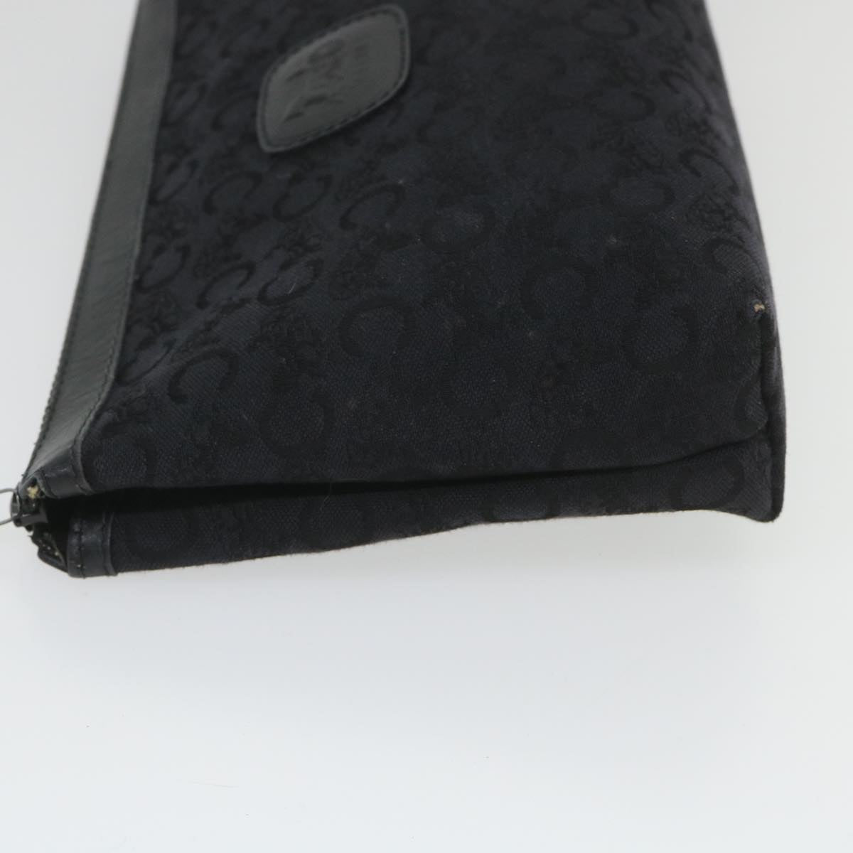 Luxury CELINE C Macadam Canvas Pouch Black  ac2399