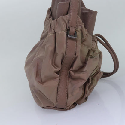 Luxury Burberry Nova Check Shoulder Bag Leather 2way Beige Auth ac3125