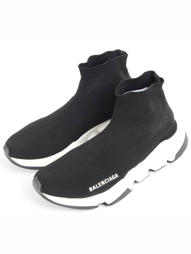 Luxury Balenciaga Trending 2025 Speedrunner sneakers black 38 5 255