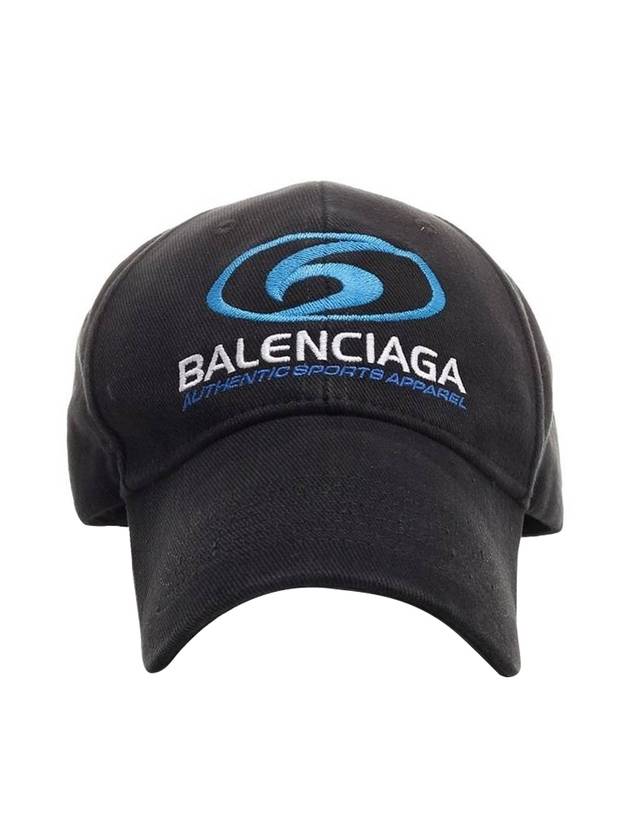 Luxury Balenciaga Trending 2025 Embroided Logo Ball Cap Black