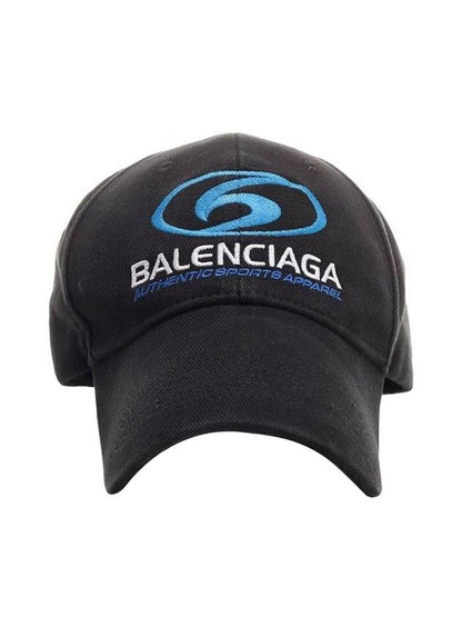 Luxury Balenciaga Trending 2025 Embroided Logo Ball Cap Black