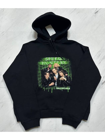 Luxury Balenciaga Trending 2025 Cotton Speedhunter Print Hoodie