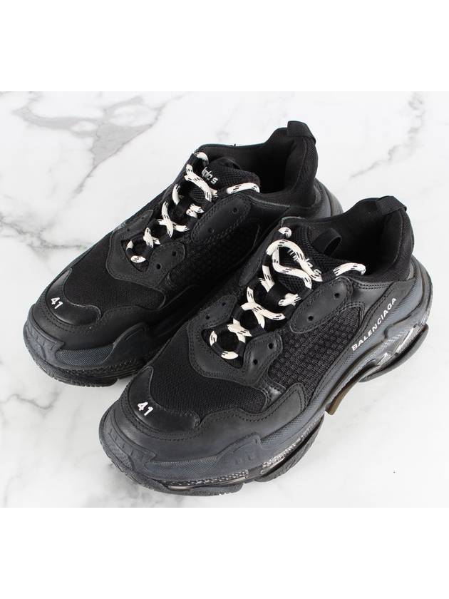Luxury Balenciaga Trending 2025 Triple S Dirty Black 41 Domestic 260