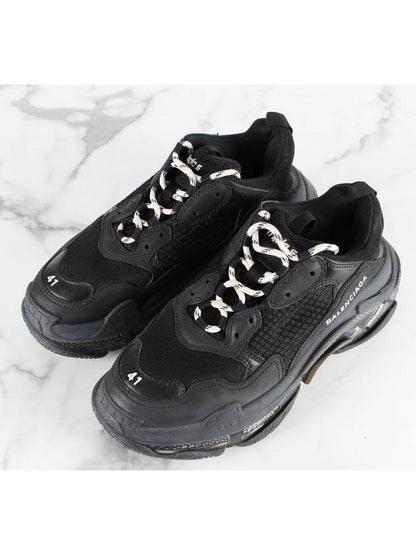 Luxury Balenciaga Trending 2025 Triple S Dirty Black 41 Domestic 260