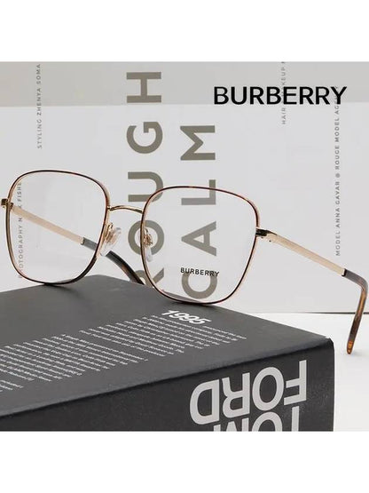 Luxury Burberry Eyewear File Elliot Eyeglasses Dark Havana Gold