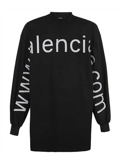 Luxury Balenciaga Trending 2025 Embroidered Logo Sweatshirt Black