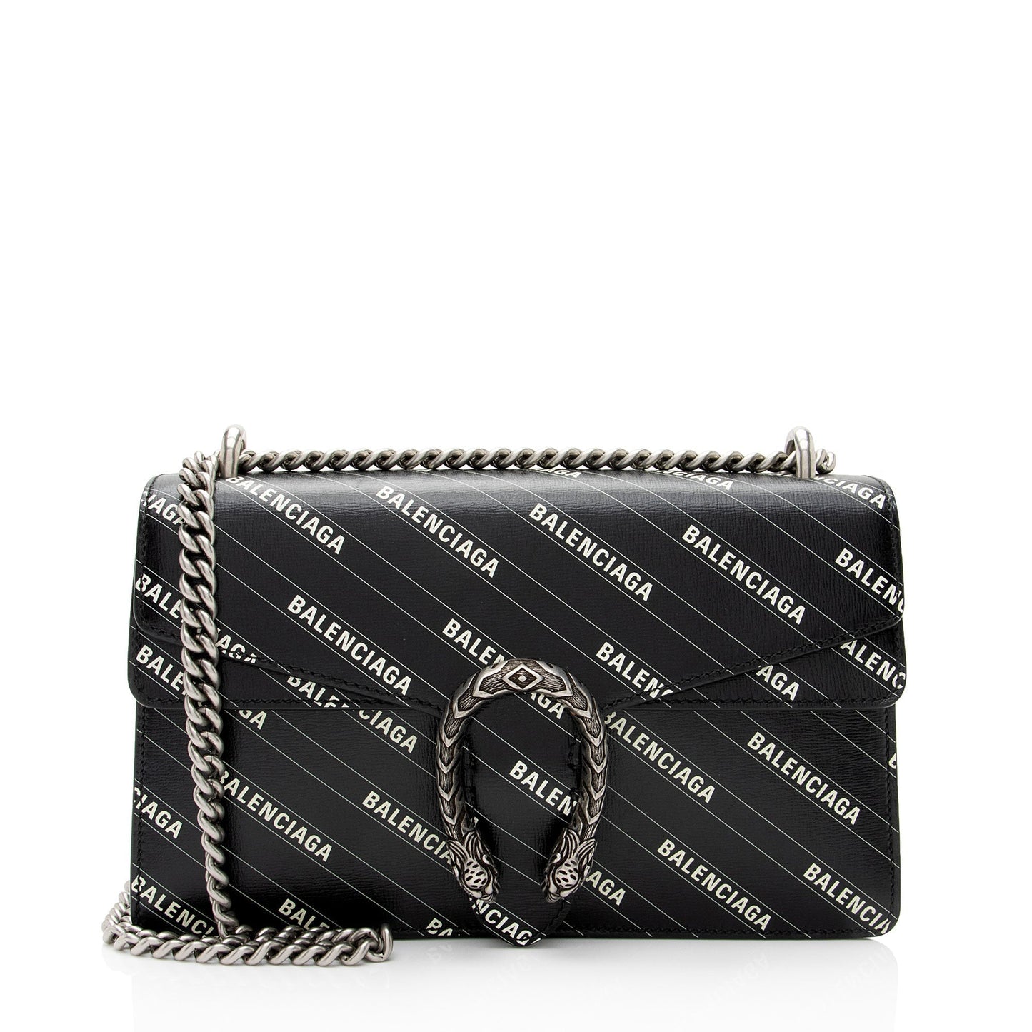 Gucci x Luxury Balenciaga Trending 2025 Leather Dionysus The Hacker Project Small Shoulder Bag