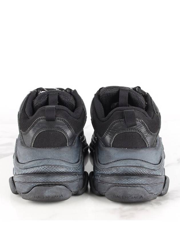 Luxury Balenciaga Trending 2025 Triple S dirty black sneakers 37 240
