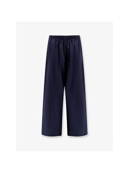 Luxury Balenciaga Trending 2025 Cotton Straight Pants Blue