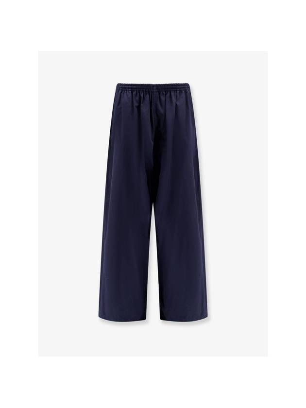 Luxury Balenciaga Trending 2025 Cotton Straight Pants Blue