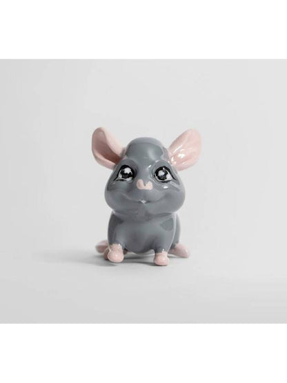 Luxury Balenciaga Trending 2025 Happy Rat Stud Earrings