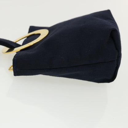 Luxury CELINE Circle Pouch Navy  am3209