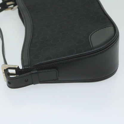 Luxury CELINE C Macadam Canvas Shoulder Bag Black  am5538