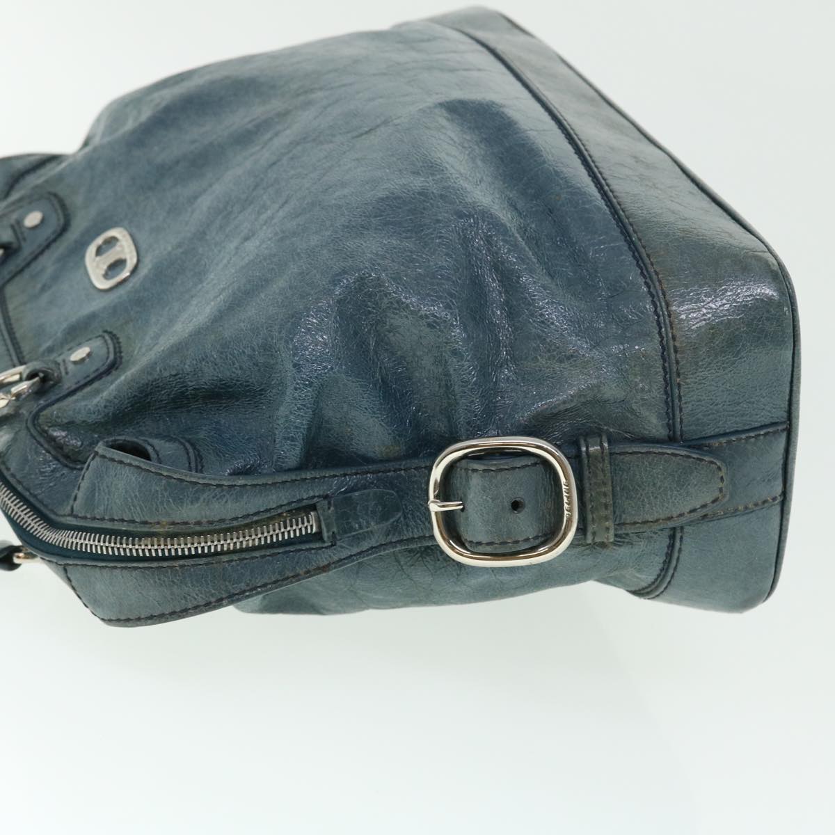 Luxury CELINE Shoulder Bag Leather Blue  ar10025B