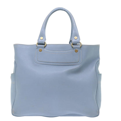 Luxury CELINE Boogie Bag Hand Bag Leather Blue  ar10054B