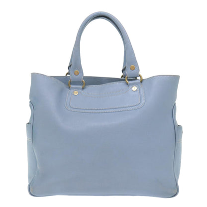 Luxury CELINE Boogie Bag Hand Bag Leather Blue  ar10054B