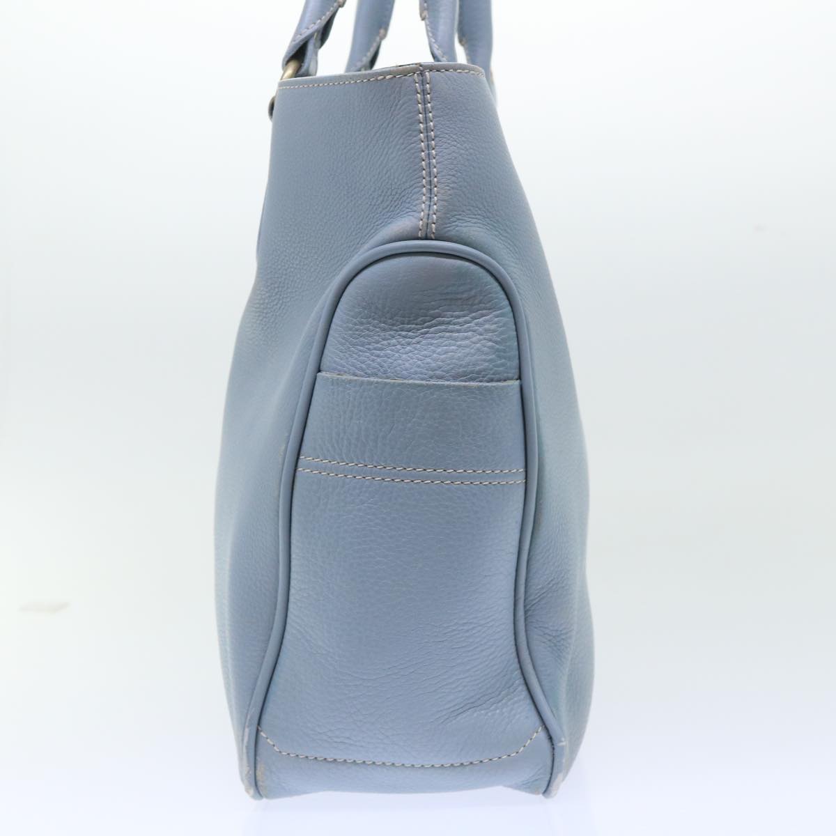 Luxury CELINE Boogie Bag Hand Bag Leather Blue  ar10054B