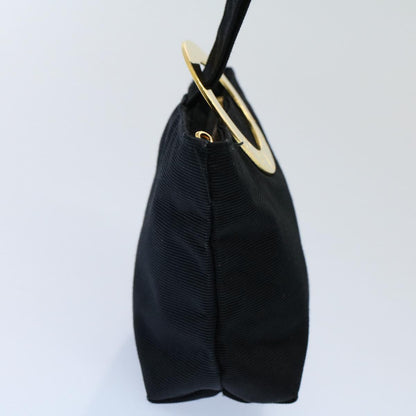 Luxury CELINE Circle Pouch Nylon Black  ar10146B