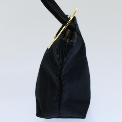 Luxury CELINE Circle Pouch Nylon Black  ar10146B