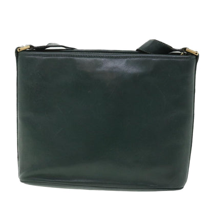 Luxury CELINE Shoulder Bag Leather Green  ar10370B
