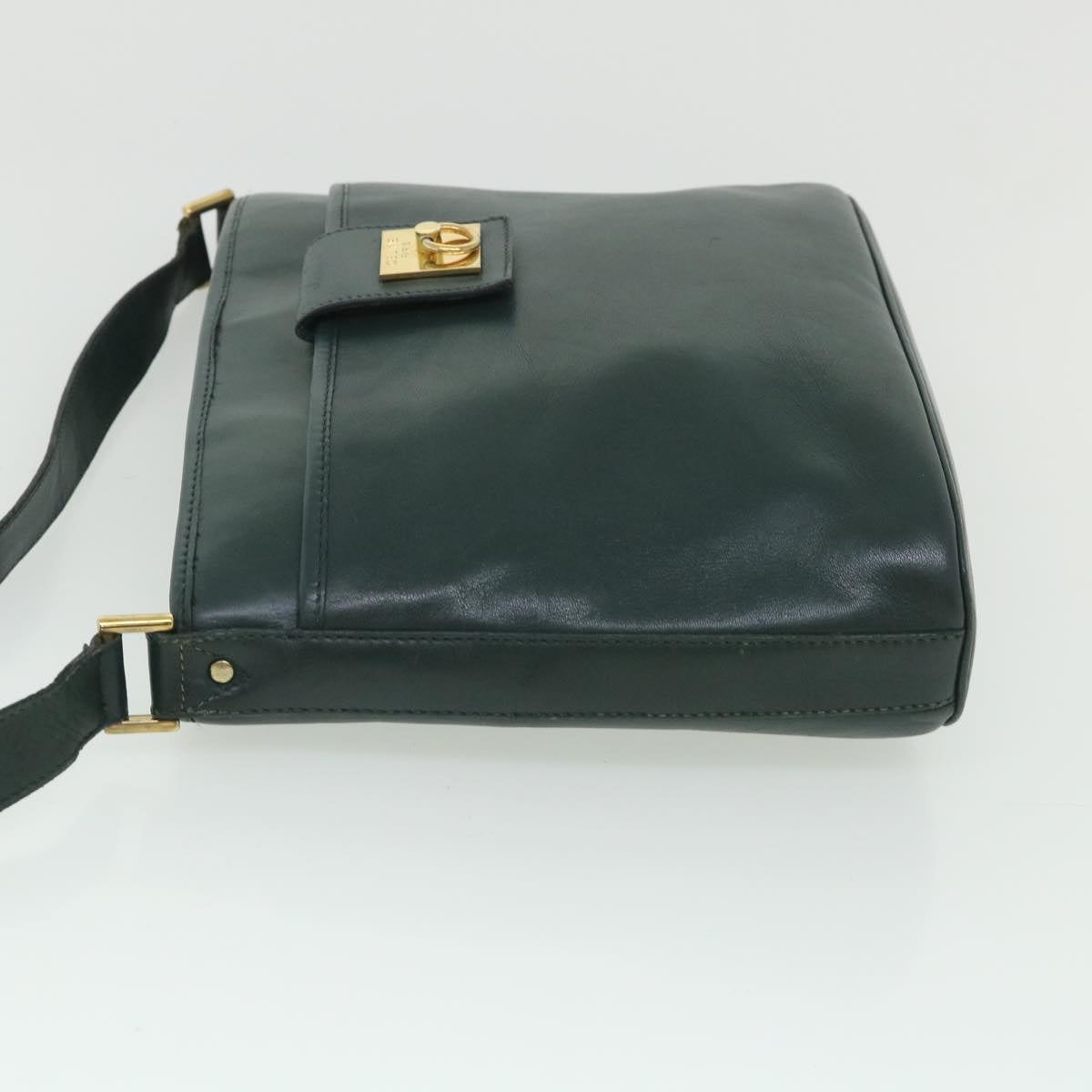 Luxury CELINE Shoulder Bag Leather Green  ar10370B