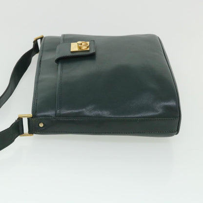 Luxury CELINE Shoulder Bag Leather Green  ar10370B