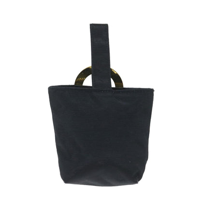 Luxury CELINE Circle Pouch Nylon Black  ar10550B