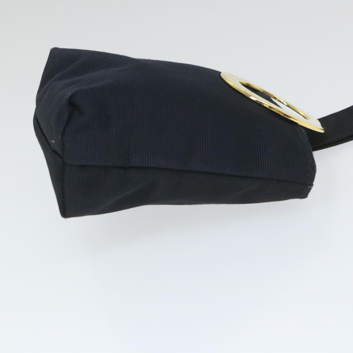 Luxury CELINE Circle Pouch Nylon Black  ar10550B