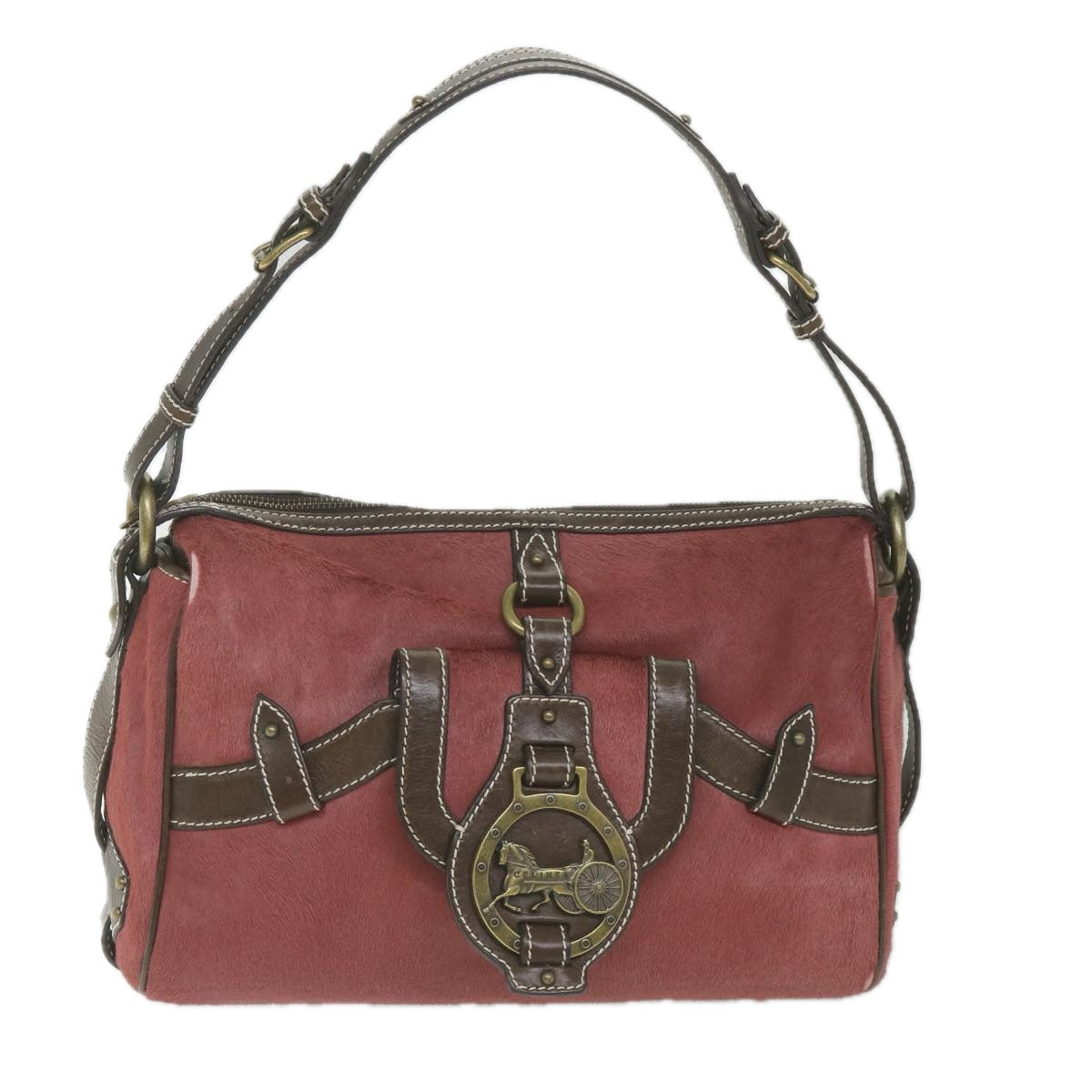 Luxury CELINE Shoulder Bag Harako leather Red  ar10857B