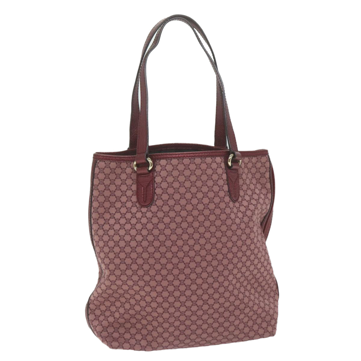 Luxury CELINE Macadam Canvas Tote Bag Pink  ar11149B