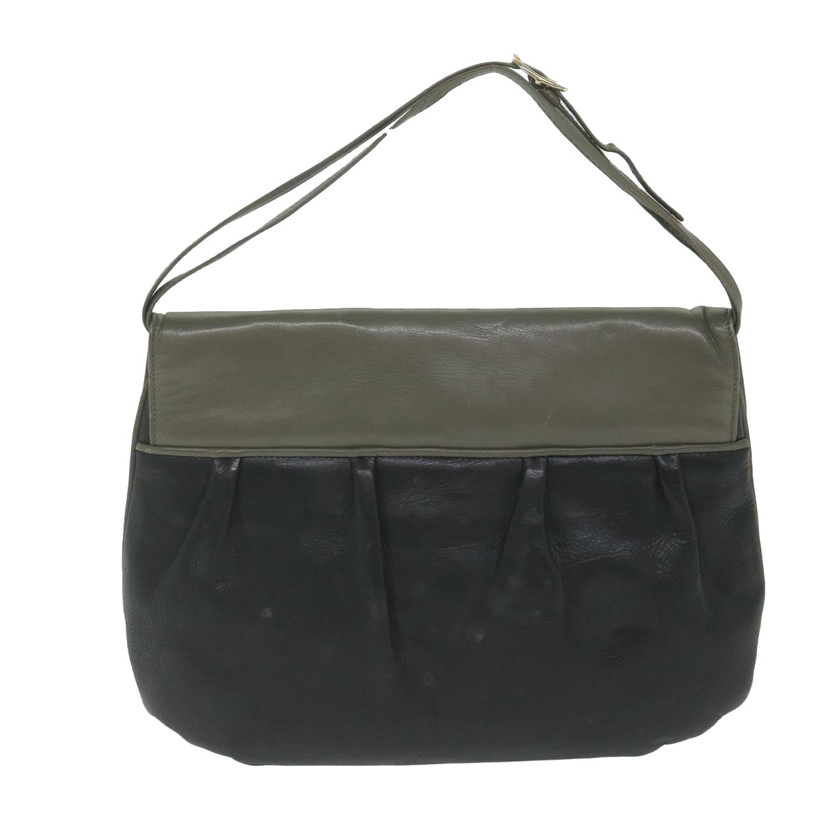Luxury CELINE Shoulder Bag Leather Black  ar11210
