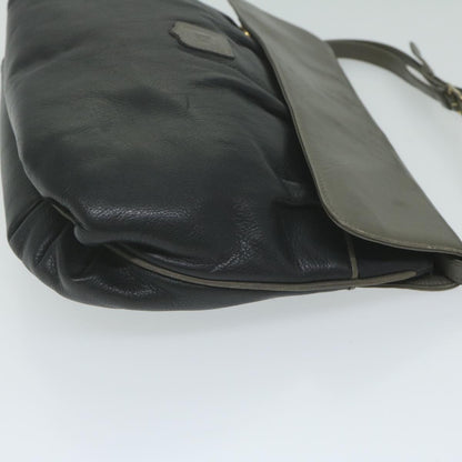 Luxury CELINE Shoulder Bag Leather Black  ar11210